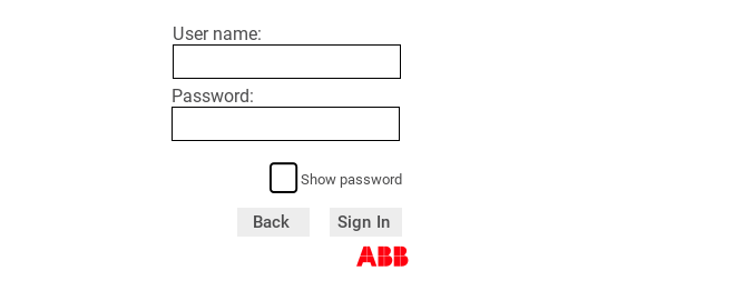 abb hmi login action page